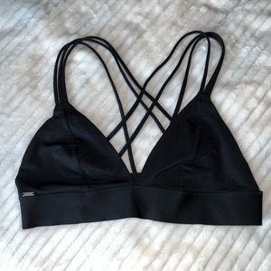 Pink Sport Strappy Sports Bra